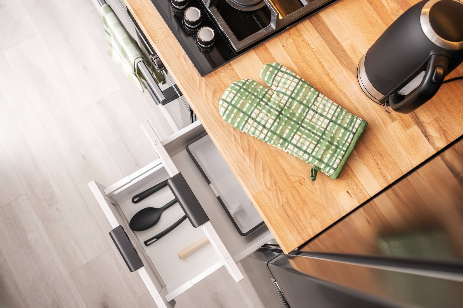 Hässleholm köksrenovering visar det färdiga resultatet